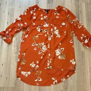 Forever 21 Floral Blouse